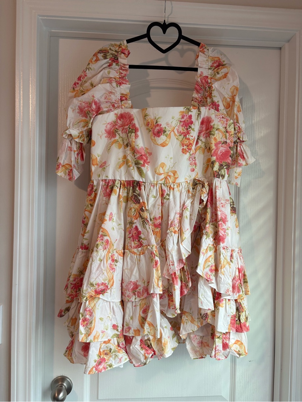 Fanciful Doll Venetian Rose Liaisons Dress and Bow